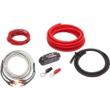 Kit cabluri amplificare auto OFC 20 mm&sup2; cu RCA 5 m si siguranta 60A