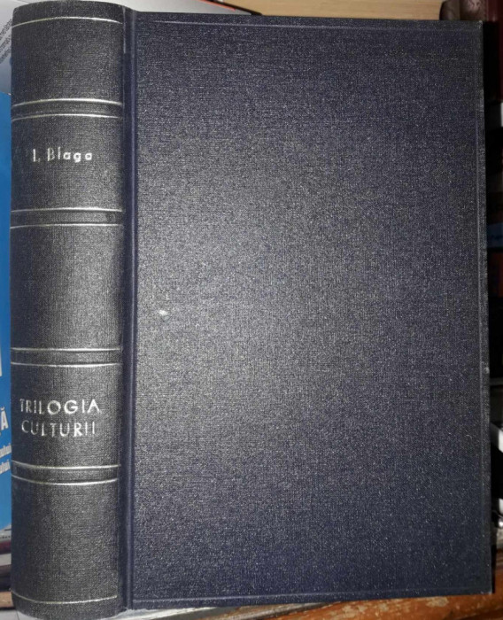 Lucian Blaga-Trilogia culturii-prima editie 1944