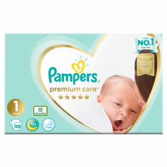 Scutece Pampers Premium Care 1 New Baby Jumbo Pack, 108 buc/pachet foto