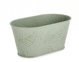 Cumpara ieftin Set 12 ghivece flori zinc verde Benji 22.7x12.9x10.7 cm