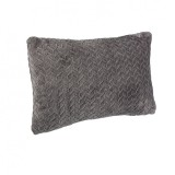 Perna decorativa, Poliester, 55x37cm, Gri