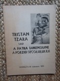 TRISTAN TZARA SAU A PATRA DIMENSIUNE A POEZIEI SECOLULUI XX