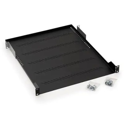 Raft Fix cabinet Rack Server 1U/750, Max 40Kg, Negru/Gri foto