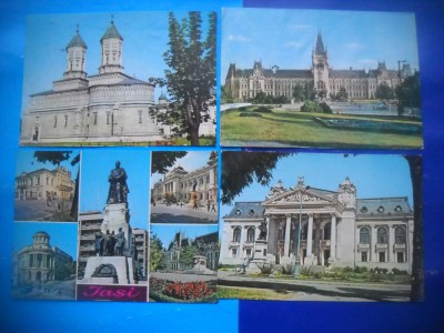 HOPCT LOT 2915 -IP-IASI-4 CARTI POSTALE-CIRCULATE foto