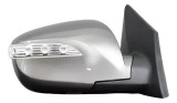 Oglinda usa exterioara Hyundai Ix35, 10.2015, montare dreapta, reglaj electric; carcasa grunduita; sticla convexa; sticla crom; rabatare electrica;