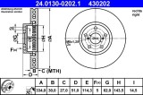 ATE 24.0130-0202.1 Disc frana
