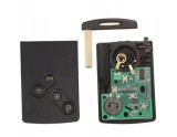 Telecomanda Card Cartela Keyless Renault Koleos 4 butoane