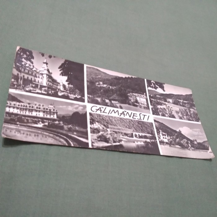 CARTE POSTALA GIGANT -CALIMANESTI CIRCULATA