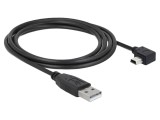 Cablu USB 2.0 DELOCK 82682 USB A la USB B Mini 90&deg; St&acirc;nga/Dreapta