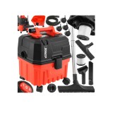 Aspirator Industrial Umed/Uscat Verke 1400W, 15L, Priza Incorporata - Aspirator Profesional Puternic