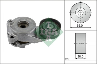INA 534 0183 10 Intinzator curea, curea distributie foto