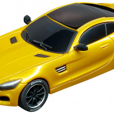 Carrera Masinuta de curse Pull&Speed, Mercedes AMG Coupe galbena