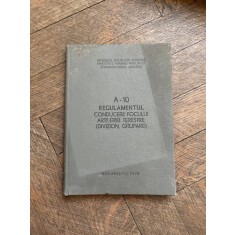 A-10 regulamentul conducerii focului artileriei terestre (divizion, grupare)