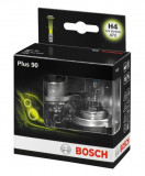 Bec Bosch H4 P43T 12V 60/55W Plus 90 Set 2 Buc 1 987 301 074