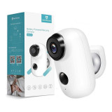 Camera de supraveghere Heimvision, smart, WiFi, IP65, 1080 p, Full HD, senzor miscare, Alb