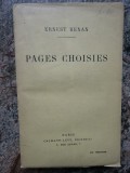 Ernest Renan - Pages choisies