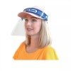 Viziera de protectie faciala, Face Shield, antiaburire, cu burete si elastic, set 10 buc, FM-51