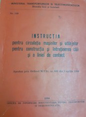 INSTRUCTIA PENTRU CIRCULATIA MASINILOR SI UTILAJELOR PENTRU CONSTRUCTIA ...