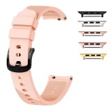 Curea silicon, compatibila Apple Watch 10, 42mm, Pale Pink