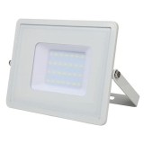 Reflector Led Smd 30w 4000k Ip65 Alb, Cip Samsung, Oem