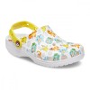 Saboti Crocs Classic Pokemon 2 Clog Alb - White/Multi, 36 - 39, 41 - 43, 45, 46