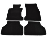 Covorase mocheta BMW Seria 5 E61 SW 4/2004-5/2010 si Seria 5 E60 4usi 07/2003-12/2009 Negru , set de 4 bucati, Rapid