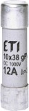 Siguranta fuzibila voltaica 12A CH10X38 gPV 1000V Eti 002625077