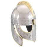 Coif cavaler antichizat Beowulf jocuri pe roluri argintiu otel