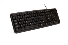 TASTATURA SPACER USB, 104 taste, anti-spill, black, &amp;quot;SPKB-S62&amp;quot;/45505855 (timbru verde 0.8 lei) foto