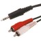 CABLU 3.5 TATA - 2X RCA TATA 3M
