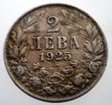 2.388 BULGARIA 2 LEVA 1925 POISSY