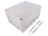 Cutie conexiuni ELEKTRO-PLAST NASIELSK IP55 gri 282x342x165mm cu garnituri membrana