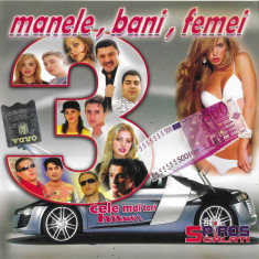 CD Manele, Bani, Femei Vol. 3, original