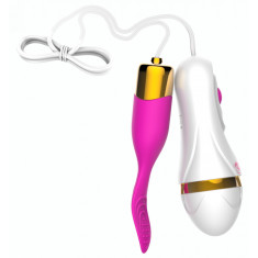 Mini vibrator pana VE-10-DR din silicon