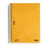 Caiet Skag Style A4 120 file cu spira si 4 diviziuni