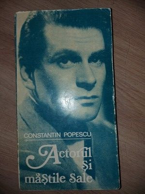 Actorul si mastile sale- Constantin Popescu foto