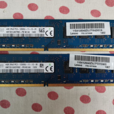 Memorie Ram Hynix 8GB DDR3 (2 X 4 GB) 1600 Mhz.