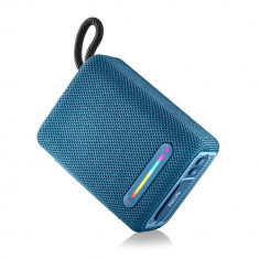 Boxa portabila Bluetooth NGS Roller Furia 1, 15W, Aux, TWS, USB, IPX6, albastru
