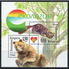 Bulgaria 2006 Mi 4745/46 bl 282 MNH - Protectia naturii 27-3