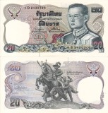 THAILANDA 20 baht ND UNC!!!