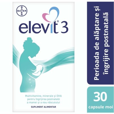 Elevit 3 30 capsule Bayer foto