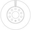 TRW DF6903S Disc frana