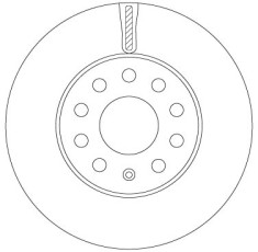 TRW DF6903S Disc frana foto