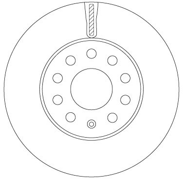TRW DF6903S Disc frana foto