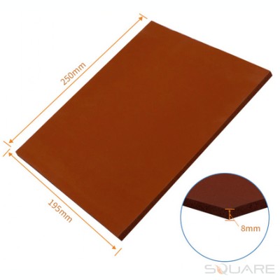 Protectie Universal Fitting Pad, 250x195x8mm, Red foto