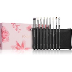 ZOEVA It&#039;s All About The Eyes Brush Set set de pensule cu geantă 1 buc