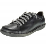 Pantofi Piele Naturala Boleta Shoes Spania Negri, 36 - 38, Negru