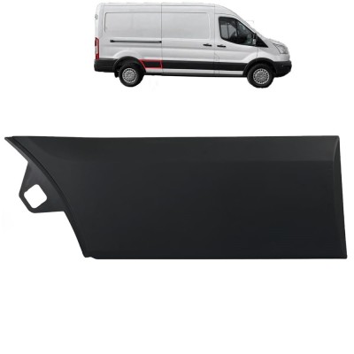 Bandou aripa spate FORD TRANSIT/TOURNEO, 01.2014-12.2019, partea dreapta, in fata rotii; versiune lungita, foto