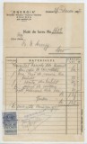 Romania, Energia, Materiale-Electrice-Technice-Sanitare, Nota de lucru (III), Craiova, 1937