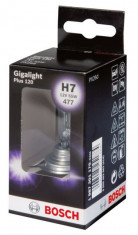 Bec auto auto cu halogen H7 12V 55W PX26D pana la 120% luminozitate mare Gigalight Plus 120% foto